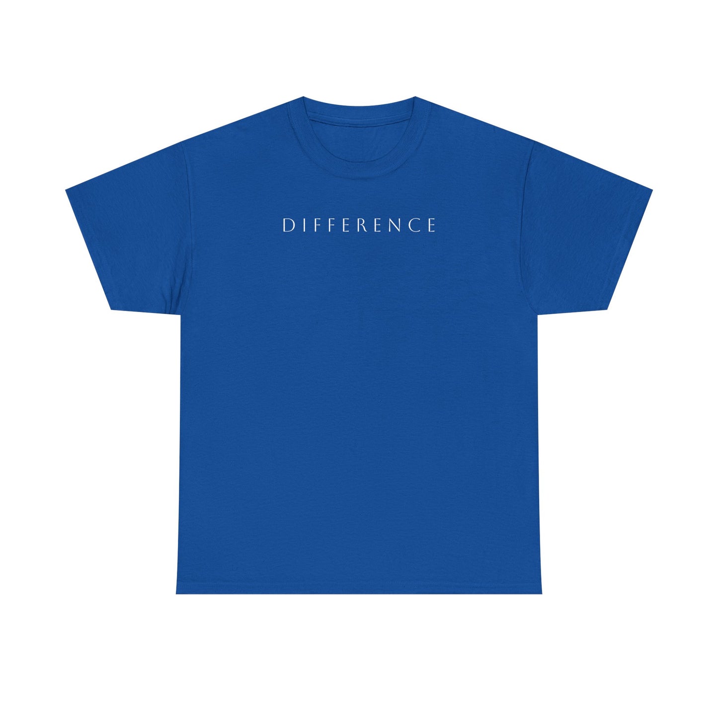 Heavy Cotton Tee - "DIFFERENCE" Shirt