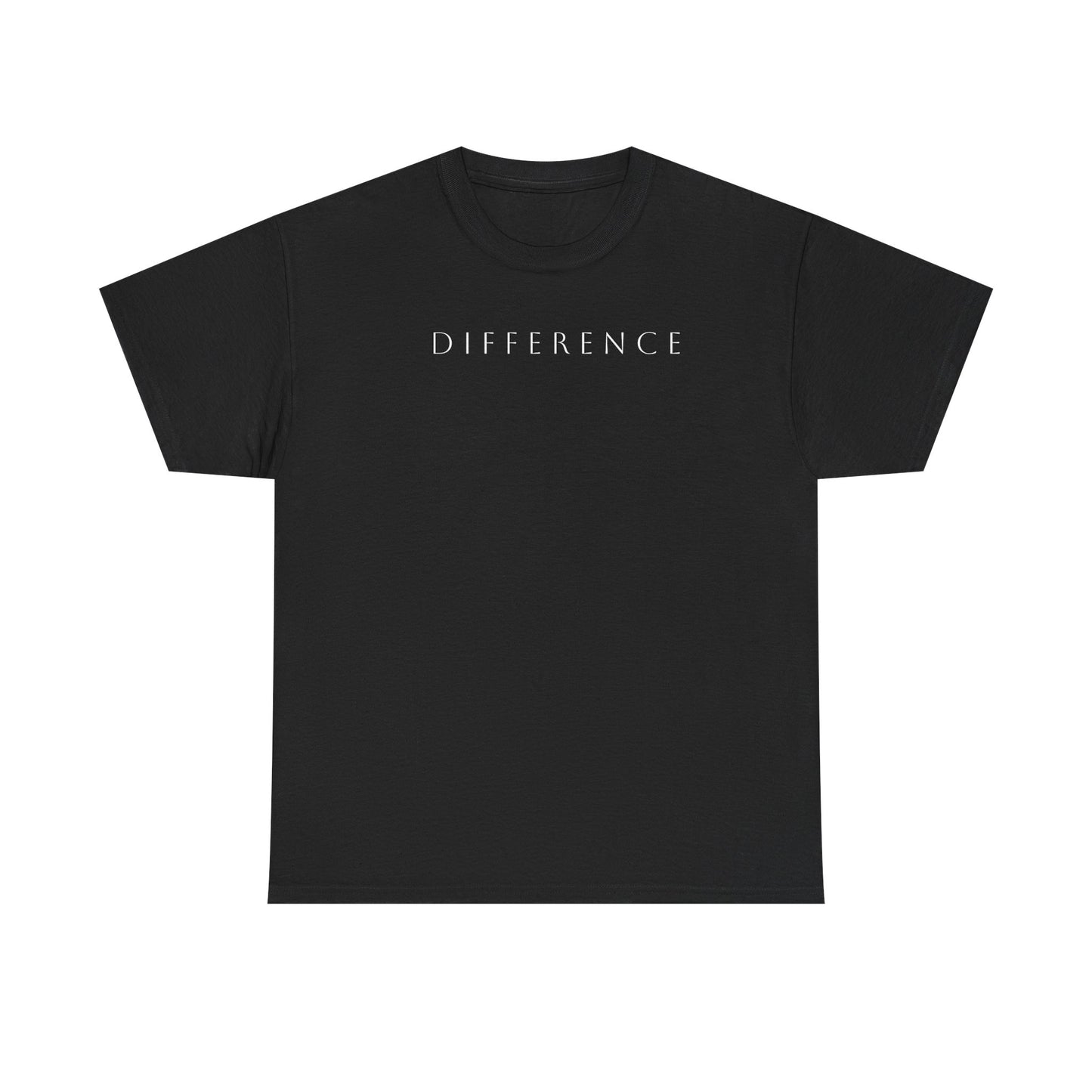 Heavy Cotton Tee - "DIFFERENCE" Shirt