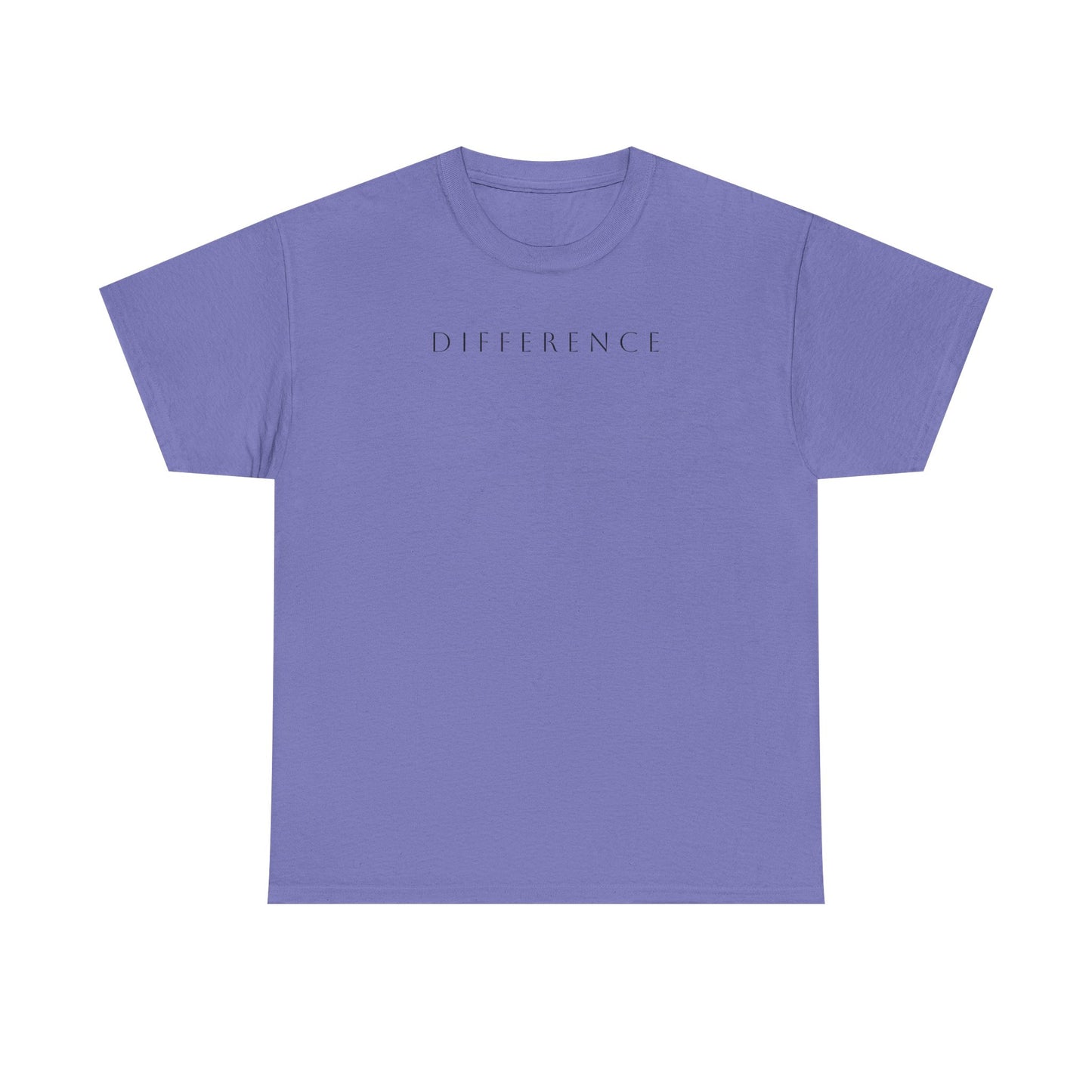 Heavy Cotton Tee - "DIFFERENCE" Shirt