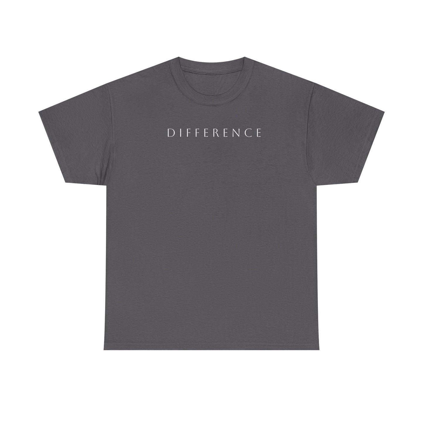 Heavy Cotton Tee - "DIFFERENCE" Shirt