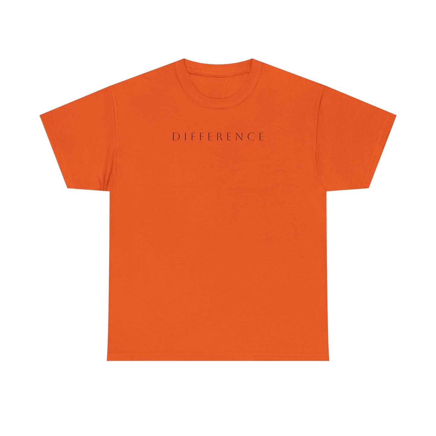 Heavy Cotton Tee - "DIFFERENCE" Shirt